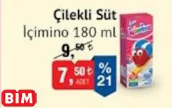 İÇİMİNO ÇİLEKLİ SÜT